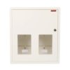 Szafka licznikowa podtynkowa 2-licznikowa 1-fazowe 12 modułów IP30 RW-1-2L-12 Z/O
