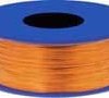 DNE2E040-010 Drut miedziany w podwójnej emalii, średnica: 0.40 mm - szpulka 0.10kg (ok. 86m na szpulce)