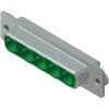 D-Sub socket, 5 pole, 5W5, equipped, straight, 3005W5SXX99A30X