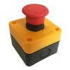 Przełącznik w obudowie grzybek ON-OFF 1tor Red bezpieczeństwa