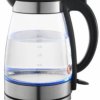CZAJNIK ELEKTRYCZNY SZKLANY LED 1.7L ART