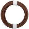 Donau 105-8 Jumper Wire 1x0.20mm² Brown 10m Rigid Plastic Insulated