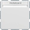 Q.1/Q.3 Łącznik przekaźnikowy na kartę hotelową biały aksamit 16406099