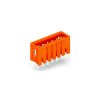 WAGO 734-235 5 Pole 3.81mm 10A MCS Vertical Male Header Closed Orange