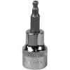 Sealey SBBH002 Ball-End Hex Socket Bit 4mm 3/8"Sq Drive