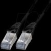 K5538SW.1 1,0 m Patch Cable S/FTP, Cat.6A, black