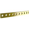Threaded strip, straight, steel, (L x W x H) 421.64 x 5 x 2 mm, 83 HP, 002.22.283