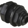 Złączka pneumatyczna Wciskane 8 mm Wciskane 8 mm RS PRO Adapter grodziowy do rur