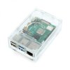 Obudowa do Raspberry Pi 4B - Multicomp Pro - przezroczysta