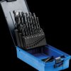 25203702 HSSG spiral drill set, STEEL, DIN 338, 25 pieces