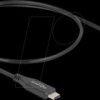 60568 USB 3.1 cable, C male to A female, coaxial, 50 cm