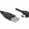 DeLOCK 82683 Kabel USB USB 2.0 3 m USB A Mini-USB B Czarny