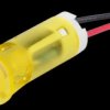 QS103XXHY220 Indicator LED, 220 V AC, 10 mm, wired, yellow