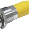 CML 19210252 Lampka sygnalizacyjna LED żółty 12 V/DC 70 mcd