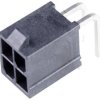 Molex 469914004 Obudowa złącza pin męskiego na PCB, piny: 4, 1 szt.