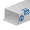 Kanał elektroinstalacyjny / Korytko kablowe 100х60 (2m) Biały EDO777736
