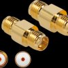 89974 Adapter SMA jack > SMA jack