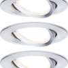 Oświetlenie wewnętrzne LED Paulmann Coin Slim 93903 Zestaw 3-elementowy 18 W 470 lm