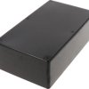 ABS enclosure, (L x W x H) 191 x 110 x 61 mm, black (RAL 9005), IP54, 1591ESBK