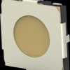 Short-stroke pushbutton, 1 Form A (N/O), 50 mA/12 VDC, unlit , 1.6 N, SMD, 2337242-2