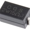 TE Connectivity Rezystor do montażu powierzchniowego 2.4 Ω 5329 ±5 % 5 W -200 ppm/°C, +200 ppm/°C Drutowe Powierzchnia
