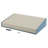 Hammond 1456PH1WHBU Sloped Enclosure 217x356x81mm Aluminium Blue/Beige