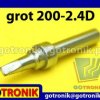 Grot 200-2.4D - płaski dłuto 2,4mm
