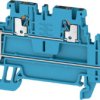 Multi level terminal block, push-in connection, 0.14-1.5 mm², 4 pole, 17.5 A, 6 kV, blue, 2471450000