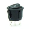 020-103041BB przełącznik kołyskowy stabilny, okrągły ON-OFF-ON