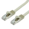 Kabel krosowy EmiterNet SFTP kat.6A LSOH 0,5 m szary, EM/PC-SFTP6ALSOH-0.5M
