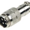 Złącze mikrofonowe CB 4pin, wtyk męski na przewód