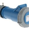 Złącze przemysłowe - zasilające 16A Gniazdo 230 V 3P Żeński MENNEKES Niebieski Montaż na kablu IP67