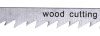 Zestaw ostrzy do wyrzynarki, model: T101D, typ trzpienia: Uchwyt sztorcowy, dł. cięcia: 75mm, zastosowanie: Drewno, HCS