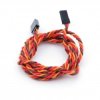 Przedłużacz do serw 100cm skręcony 22AWG