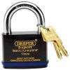Draper Expert 64195 70mm Heavy Duty Stainless Steel Padlock & 2 Keys