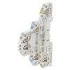 Złączka szynowa SNK 0,2÷2,5mm2 tory 3 zaciski 6 szary 300V 1SNK705513R0000 (ZK2.5-L-N-PE)