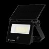 Lampa LED 10W solarna ścienna z czujnikiem ruchu czarna