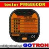 PM6860DR tester PeakMeter 220-250V AC