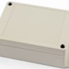 ABS enclosure, (L x W x H) 105 x 75 x 40 mm, light gray, IP65, RP1085BF
