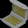 207-1373 Gel box, IPX8, series 221, max. 4mm² terminals, size 2