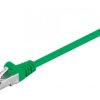 Kabel Patchcord CAT 5e F/UTP RJ45/RJ45 0,25m zielony