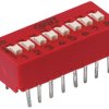 Przełącznik DIP 1-pozycyjny SPST THT 25 mA przy 25 V DC -40 → +85°C