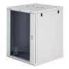 Szafa Sieciowa Wisząca Dynamic 19 16U Rack 600X600, Drzwi Szyba, Szary,...