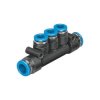 FESTO 186221 Splitter 4 mm Pipe 360° alignable 4 outputs push-pull