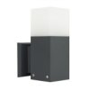 Kinkiet Zewnętrzny Cube Cb-K Dg, E27 Max 20W, Kolor Antracyt, 0438621