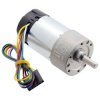 10:1 24V 37Dx65L - silnik z metalową przekładnią i enkoderem 64 CPR