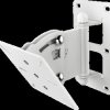 12604012 INTUSONIC VESA75-100PRO-B speaker bracket, white