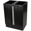 BUNKER® 30350 Modular 2 Door Floor Cabinet 680 x 458mm Black