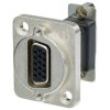 Neutrik NADB9FF D-Sub Adapter 9-Pin Socket to Socket 1pc D-Housing
