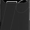 81644 Protective case, iPhone 17 Pro, soft-touch silicone, black